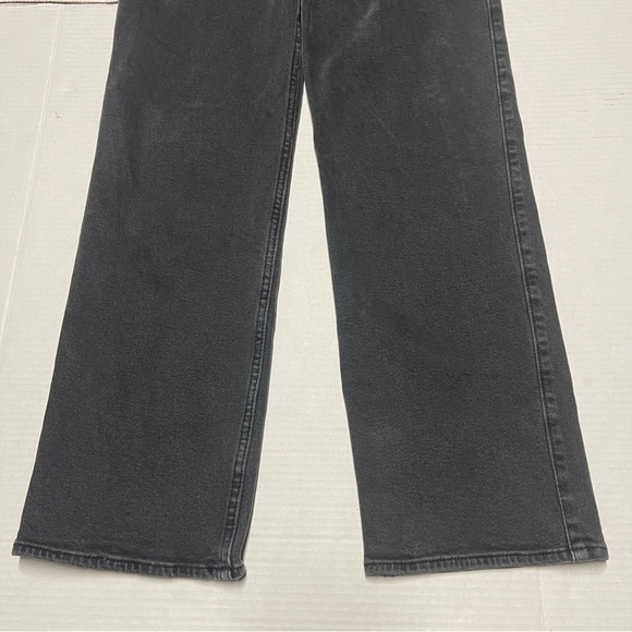 Hollister Women's Ultra High Rise Dad Jean Vintage Stretch Black Size 1R 26Wx28L - Picture 6 of 11